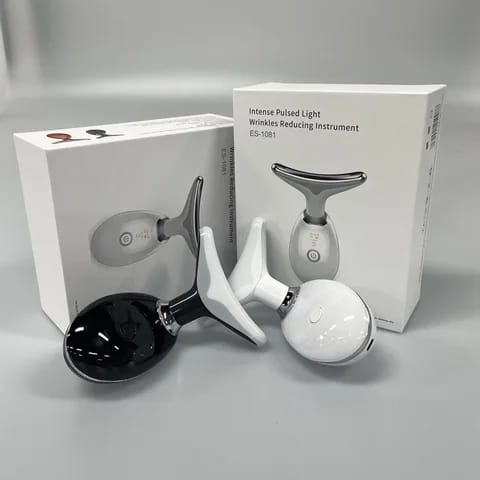 Anti-Wrinkle Beauty Apparatus – EMS Microcurrent, Heat & LED Therapy Device