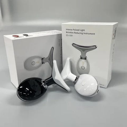 Anti-Wrinkle Beauty Apparatus – EMS Microcurrent, Heat & LED Therapy Device