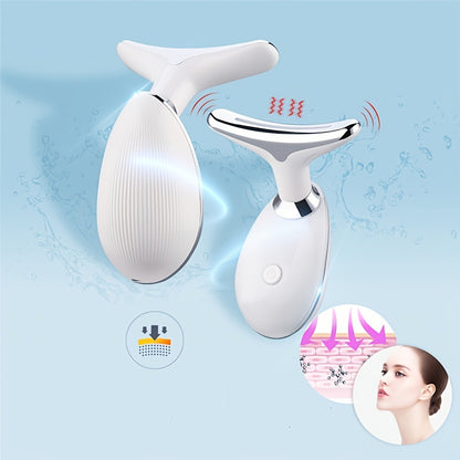 Anti-Wrinkle Beauty Apparatus – EMS Microcurrent, Heat & LED Therapy Device