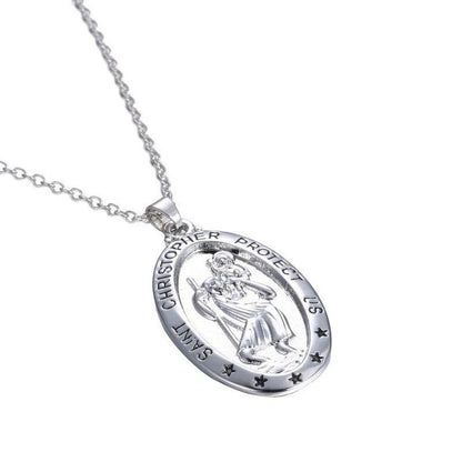 Creative Character Carving Simple Necklace English Carved Pendant